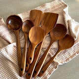 Wooden Cooking Utensils 5 Pcs Set